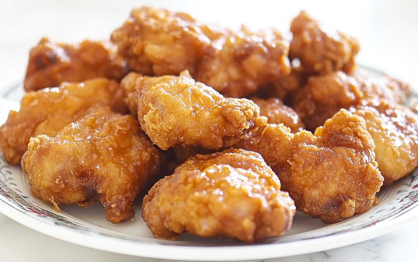 Easy Crispy Korean Sweet & Spicy Chicken - Kim Kim Cooking